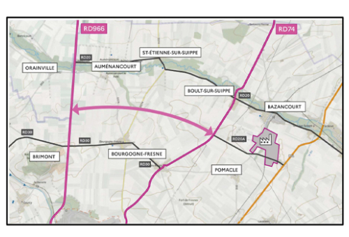 Concertation pour la déviation Bourgogne-Fresne