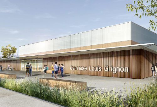 Un nouveau gymnase pour le collège Louis Grignon 