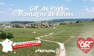 Votez pour le GR® de Pays de la Montagne de Reims !