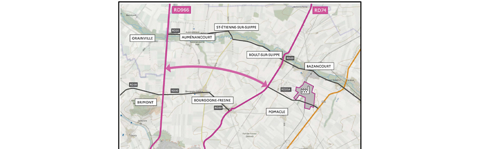 Concertation pour la déviation Bourgogne-Fresne