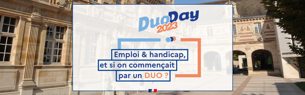 DuoDay : Le Département participe pour la 5ème année consécutive